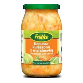 FRUTICO Surkl med Gulrtter, 820g