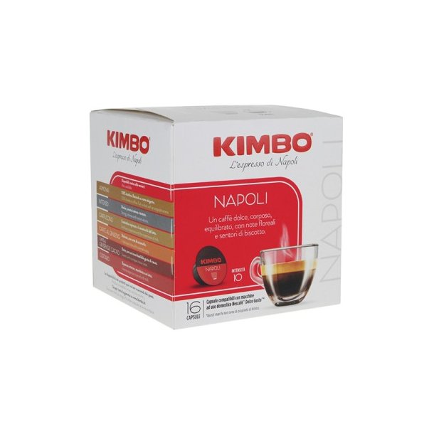 Kaffe Kimbo DG Napoli Kapsules 16st