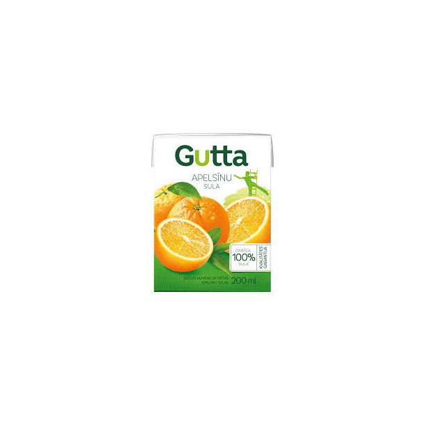 Appelsinjuice Gutta, 200 ml