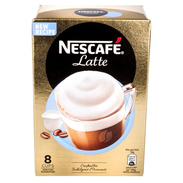 Nescafé Latte Macchiato 8 stk, 144 g