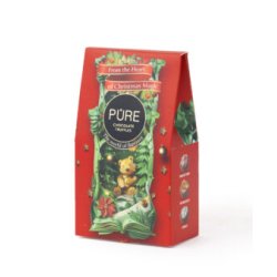 Melkesjokoladetr�ffelutvalg "Vinter" kjeks/kokos/bl�b�r-yoghurtkremfyll PURE 120g