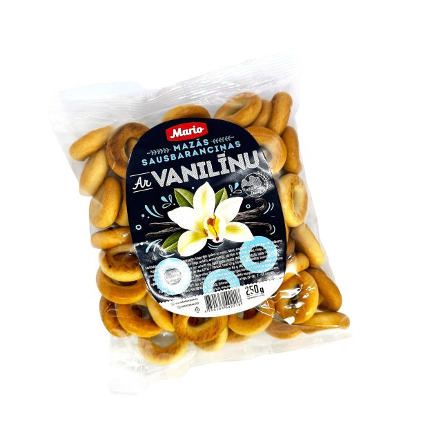 Vanilje vannkringler Mario, 250g