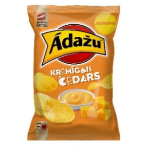 Kopi av Potetgull med kremet chedarost smak Adazi, 130g