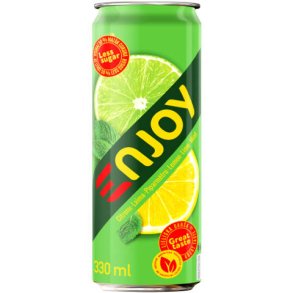 Sitron lime brus Njoy 0,33L