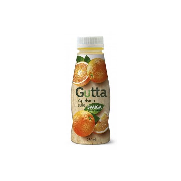 Fersk appelsinjuice Gutta, 280 ml