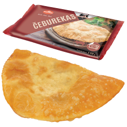 Pai med pork "Chebureki" Mantinga, 130g (1stk)