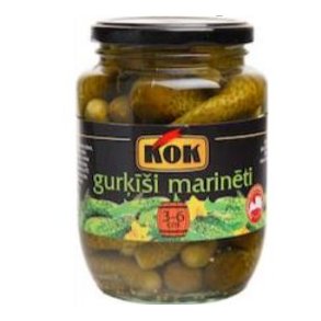 KOK Sylteagurker 4-7 cm, 530g