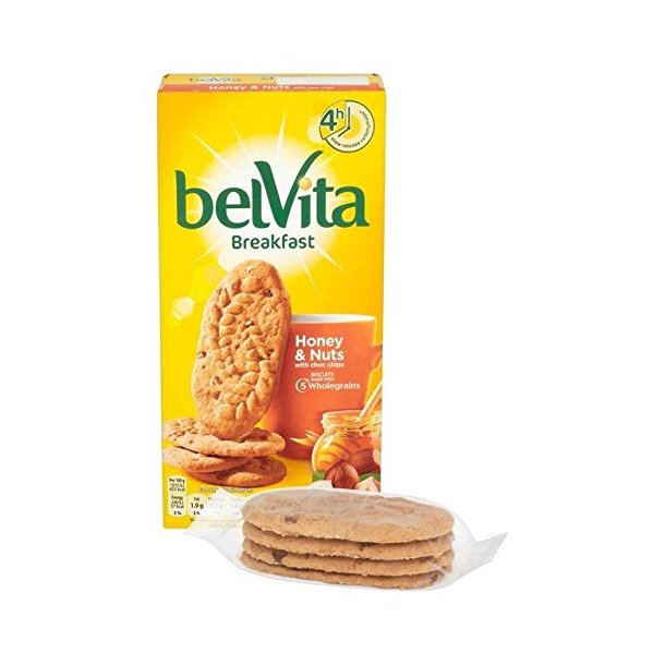 Kjeks Original Brekfast Honning&Nut BelVita, 300g