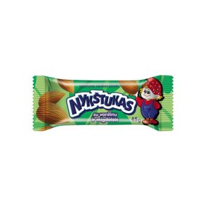 Glasert ostemasse med mandler NYKSTUKAS, 45g