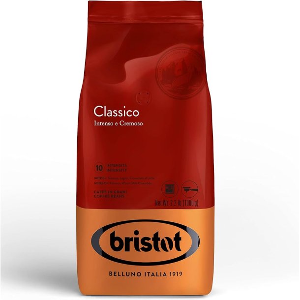 Kaffe bønner Classico Intenso Bristot 1kg