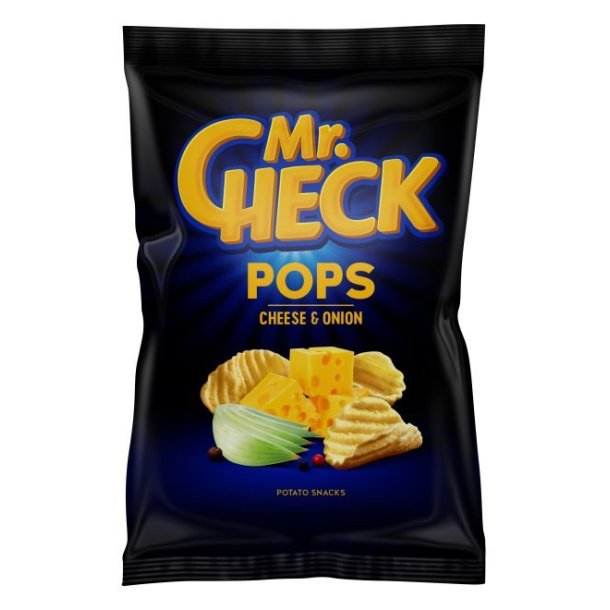 Potet chips med ost og lk smak Mr.Check, 90g