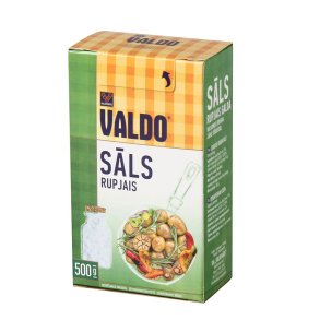 Grovt bordsalt Valdo, 500g