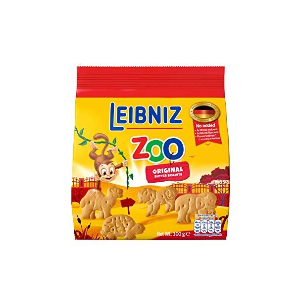 Leibniz ZOO kjeks "Originalne", 100g