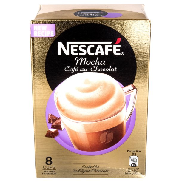 Nescafé Cafe Au Chocolat 8 stk, 144 g