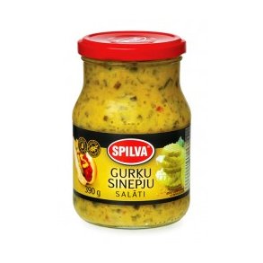 Agurk-Sennep Salat Spilva, 390g