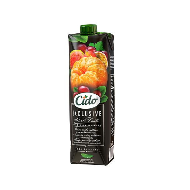 4 frukt nektar Cido1L