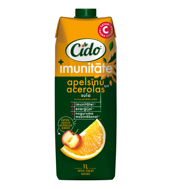 Oransje acerola juice Cido1L