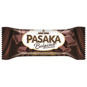 Pasaka Glasert ostemasse med sjokoladebiter og belgisk sjokolade, 40g