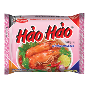 Nudler med st og sur rekesmak  HAO-HAO, 77g