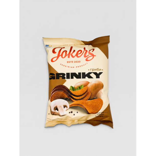 Rug-hvetekrutonger med smak av sopp JokerS 80g