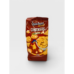 Crackers med chedar ost Quackers 320g