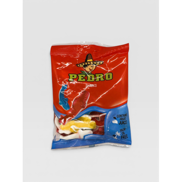 Gel�godteri Sharks Pedro 80g