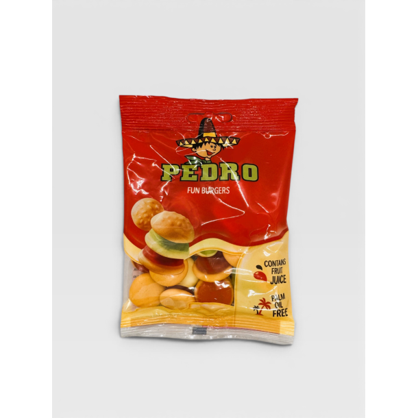 Gel�godteri Burger Pedro 80g