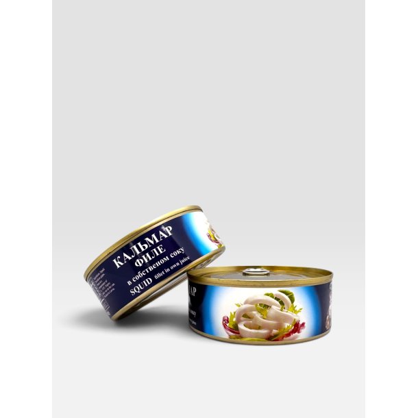 Blekksprutfilet i egen kraft 240g