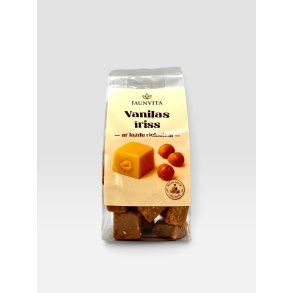 Vanilla toffee med hasseln�tter Jaunvita 200g