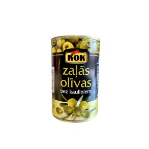 Grnn Oliven uten stein KOK, 300g