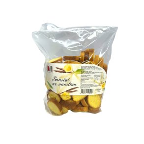 Br�d kjeks vanilje smak Flora, 250g