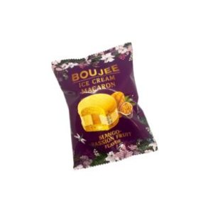 Macaron iskrem med Mango og fyll med pasjonsfrukt Boujee 60g