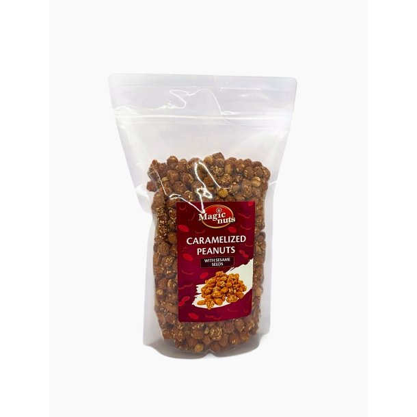 Karamelisert pean�tter med sezam Magic Corn 800g
