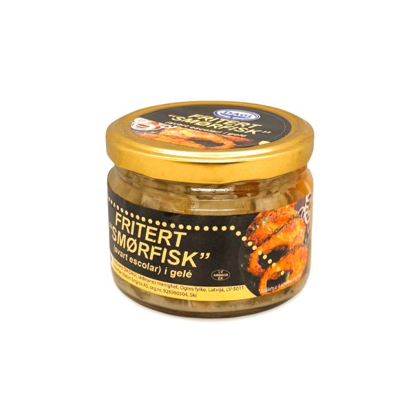 Fritert ''Sm�rfisk'' svart escolar i gele DAGI 250g