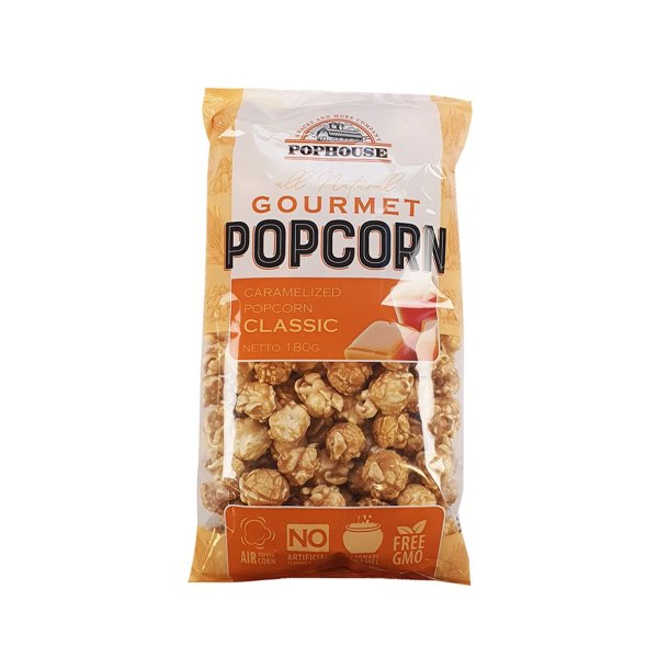 Karamellisert Popcorn, 180g
