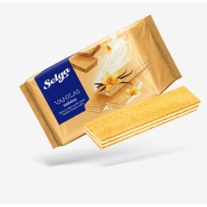 SELGA Vafler med Vaniljesmak, 180g
