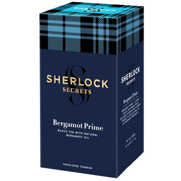 Sherlock Secrets Bergamont Prime Black Tea 2gx22