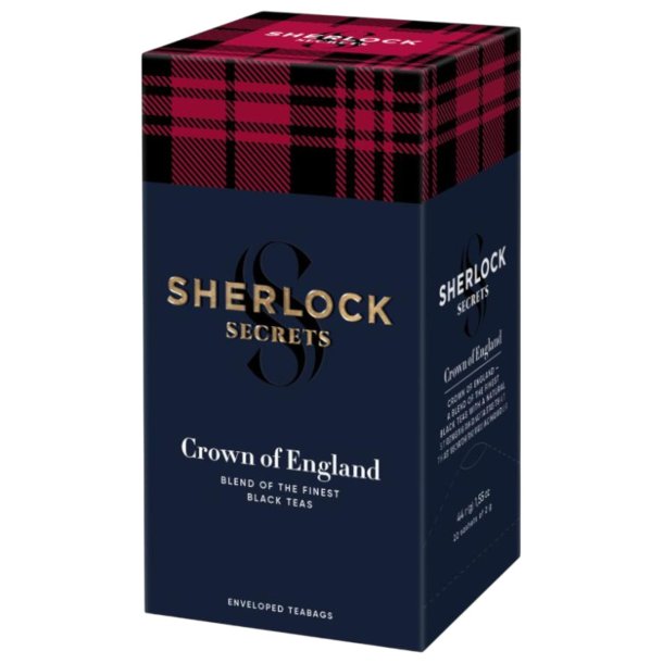 Sherlock Secrets Crown of England Black Tea 2gx22