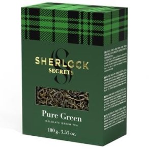 Sherlock Secrets Pure Green Large-leaf Tea 100g