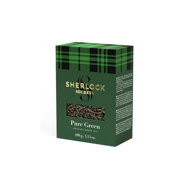 Sherlock Secrets Pure Green Large-leaf Tea 100g