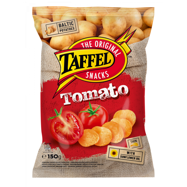 Taffel Potetgull Juicy Tomato, 130g