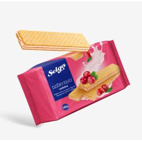 Selga Vafler med traneb�rsmak, 180g