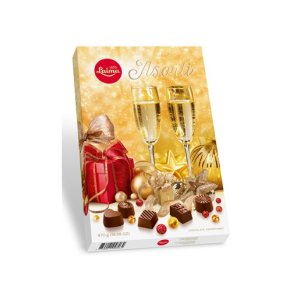 Sjkolade konfekter sjampanje ASSORTI LAIMA, 470g