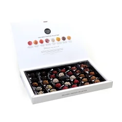 Eksklusiv samling av sjokoladetrfler PURE 265g