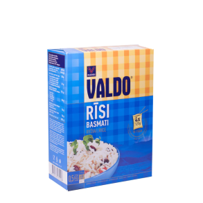 Basmatiris i puser Valdo, 500g (4x125g)