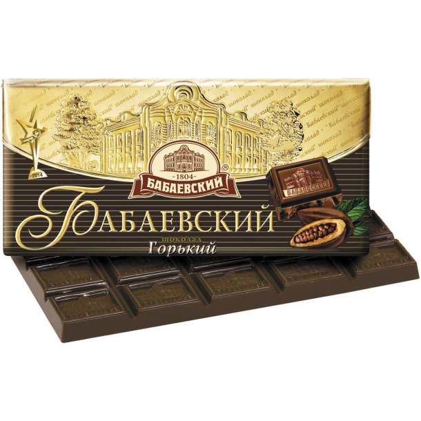 Bitter sjokolade "Babaevskij", 100g