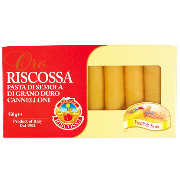 Riscossa pasta - Cannelloni, 250g