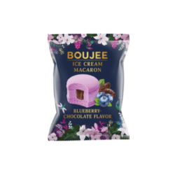 Macaron iskrem blbr med sjokolade fyll Boujee 60g