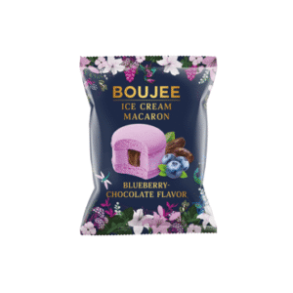 Macaron iskrem blbr med sjokolade fyll Boujee 60g