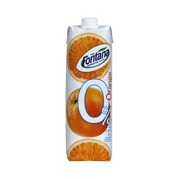 Appelsin nektar zero Fontana, 1l